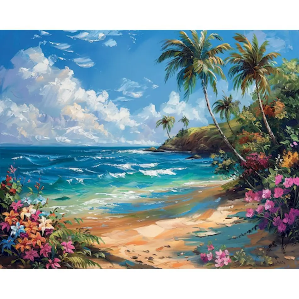 Blue Ocean Waves