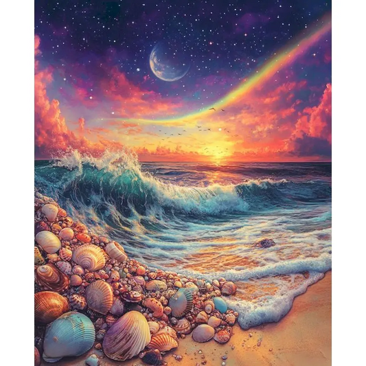 Vibrant Dawn Sky